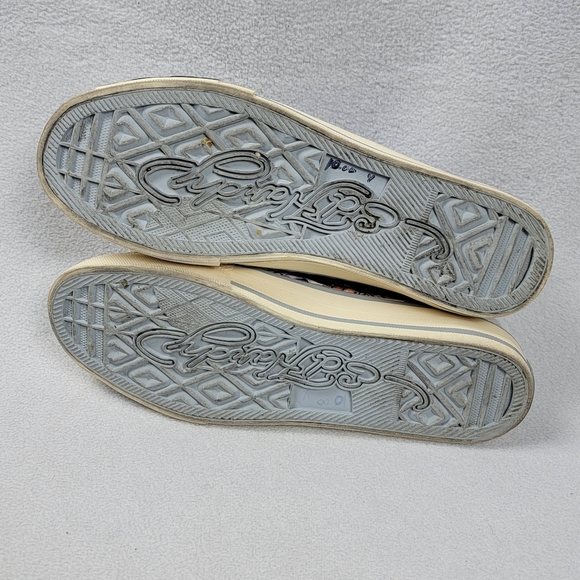 Ed Hardy Laceless Sneakers Men's Shoes Size 9 Gray Slip-On Skulls Japanese Sun - Picture 13 of 14